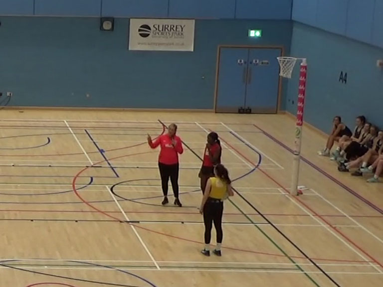 School sport training